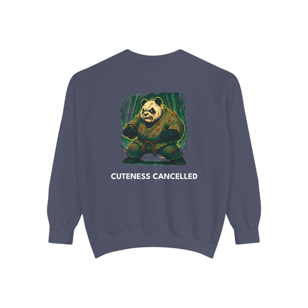 Cuteness Cancelled | Fighting Panda Sweatshirt by Steel Heart Apparel