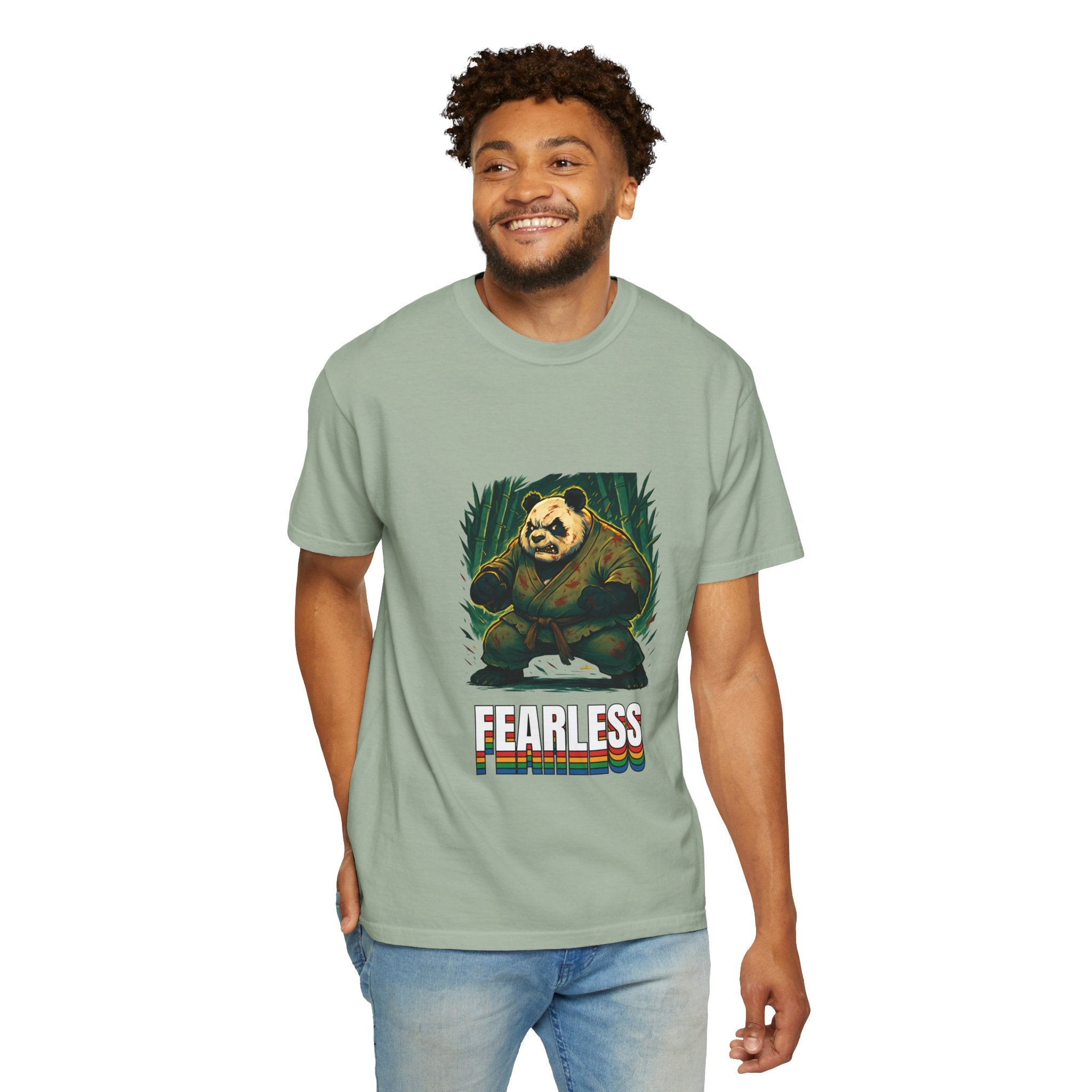 Fearless Panda | Steel Heart Apparel Graphic T-Shirt