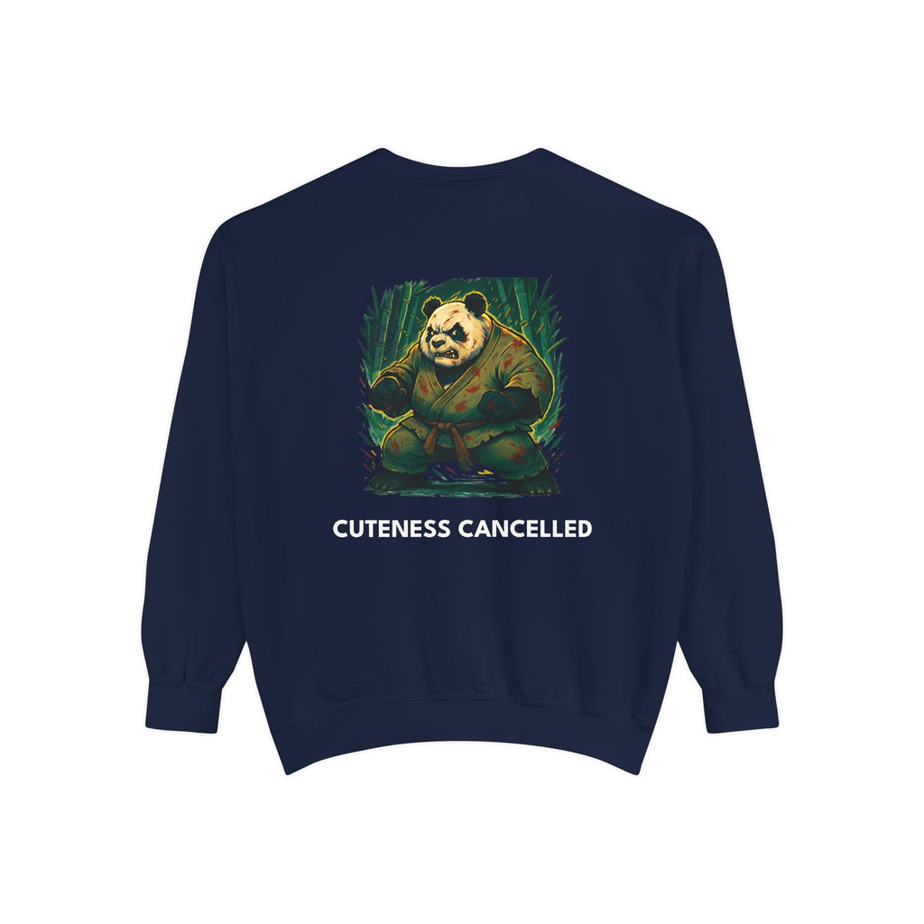 Cuteness Cancelled | Fighting Panda Sweatshirt by Steel Heart Apparel