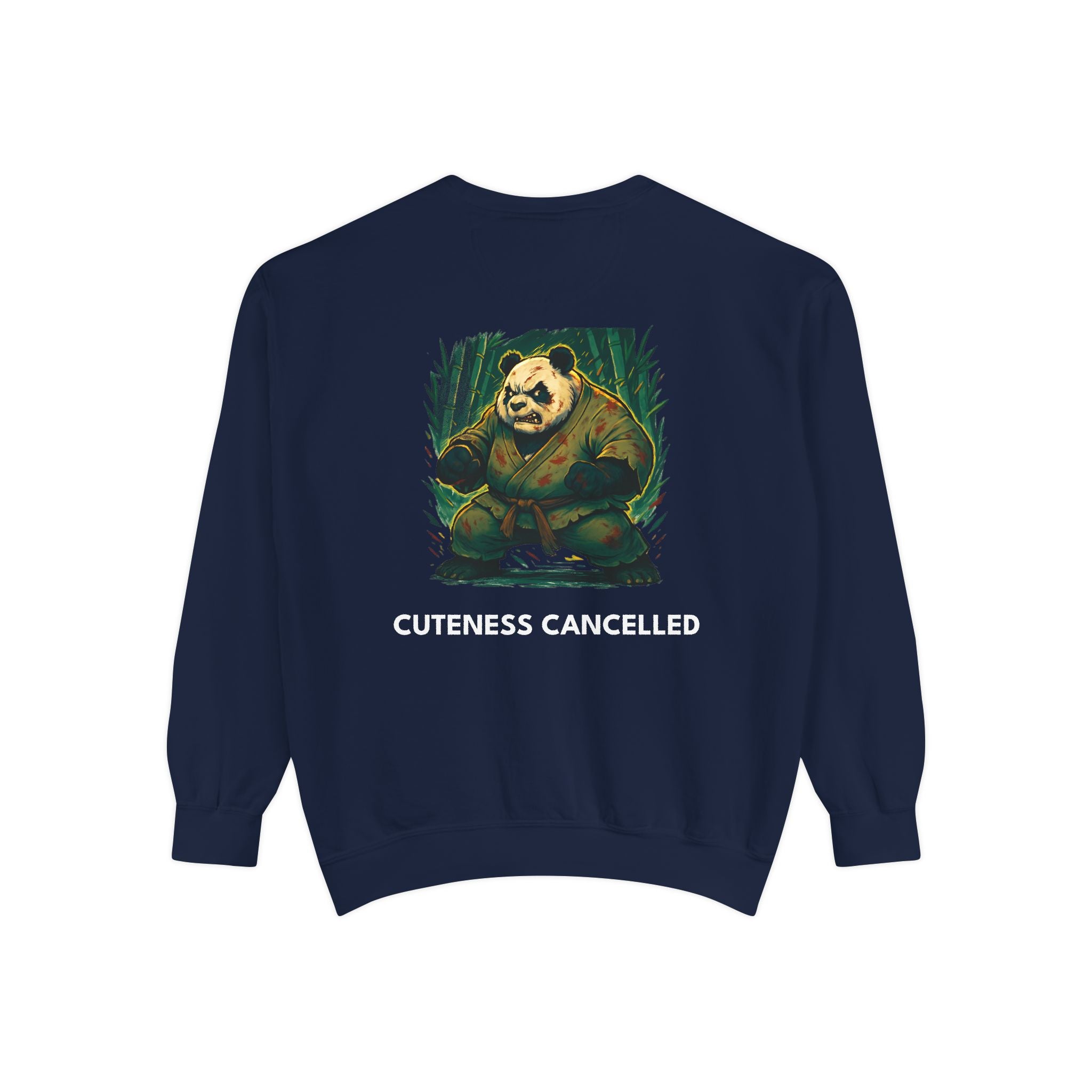 Cuteness Cancelled | Fighting Panda Sweatshirt by Steel Heart Apparel