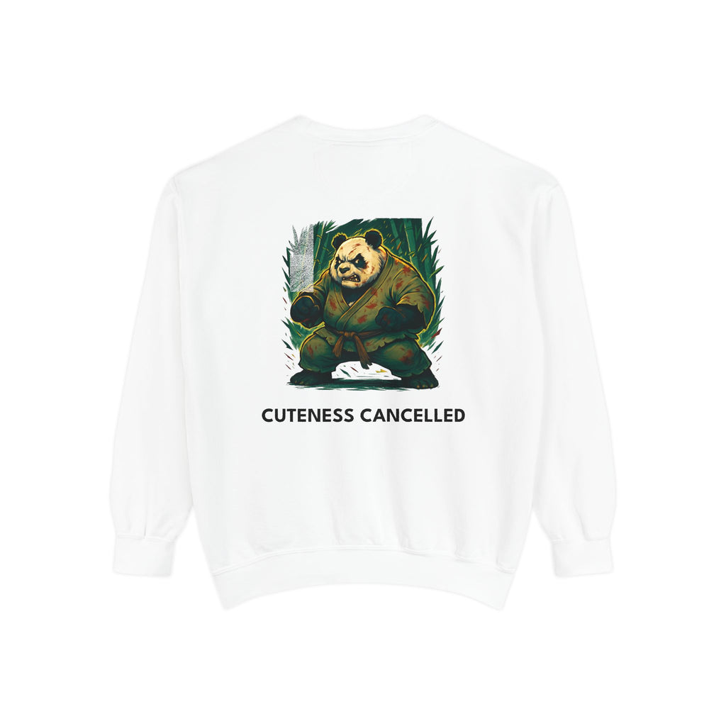 Cuteness Cancelled | Fighting Panda Sweatshirt by Steel Heart Apparel