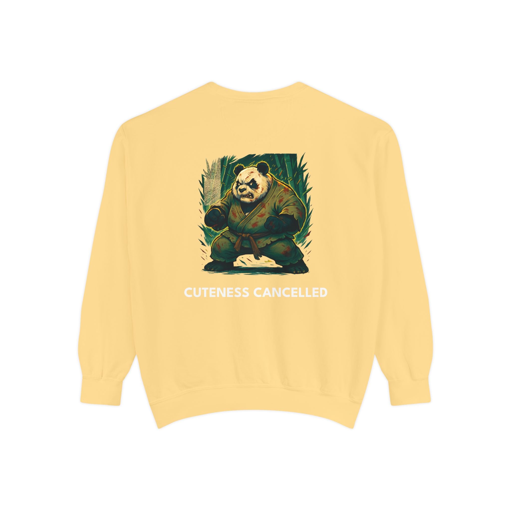 Cuteness Cancelled | Fighting Panda Sweatshirt by Steel Heart Apparel