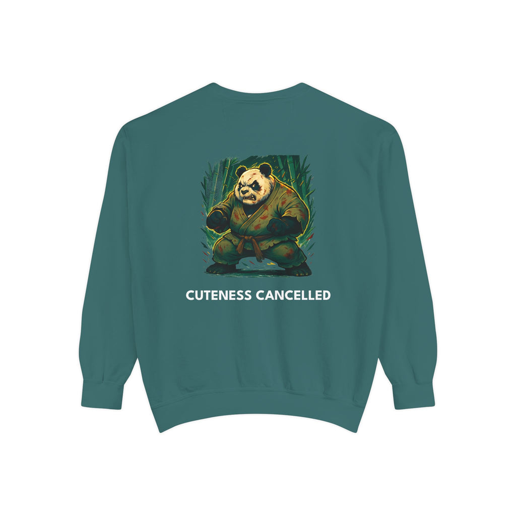 Cuteness Cancelled | Fighting Panda Sweatshirt by Steel Heart Apparel