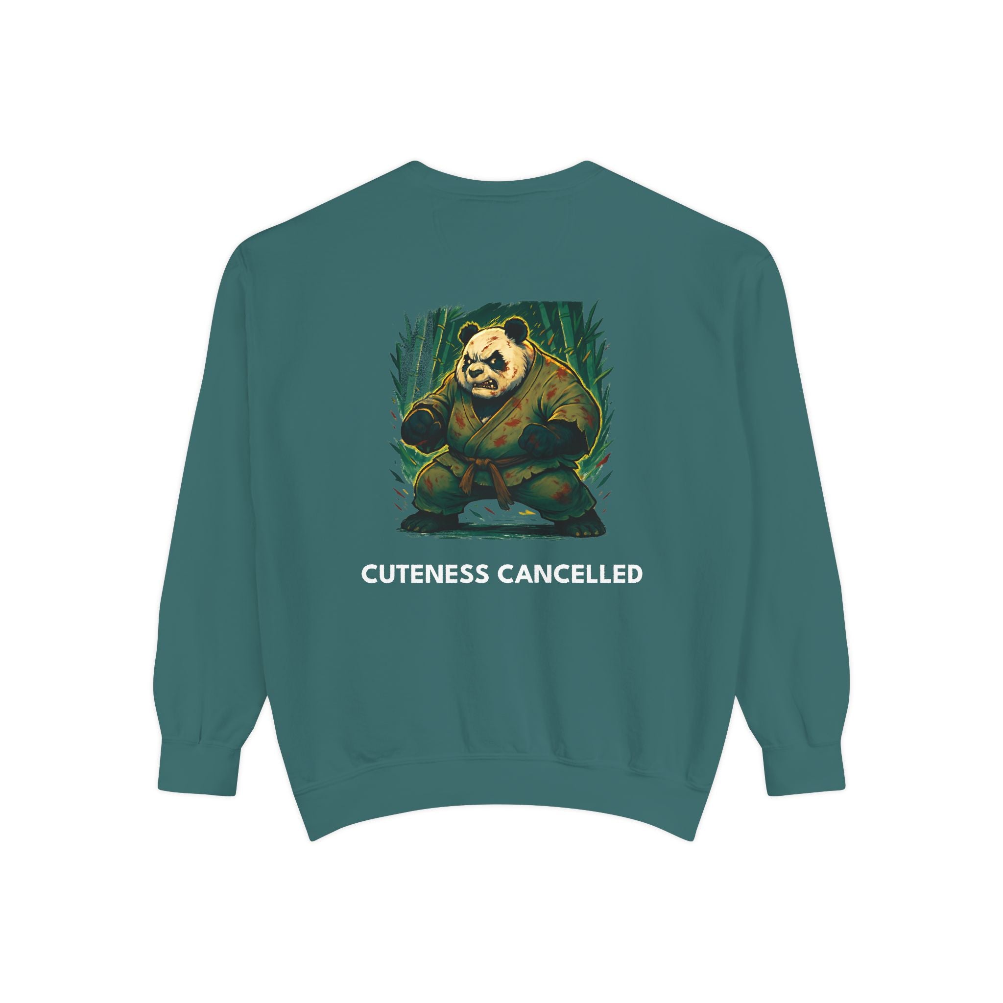 Cuteness Cancelled | Fighting Panda Sweatshirt by Steel Heart Apparel