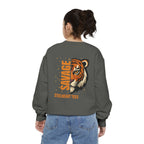 Savage Tiger Graphic Sweatshirt — ‘SAVAGE’ Back Print Crewneck