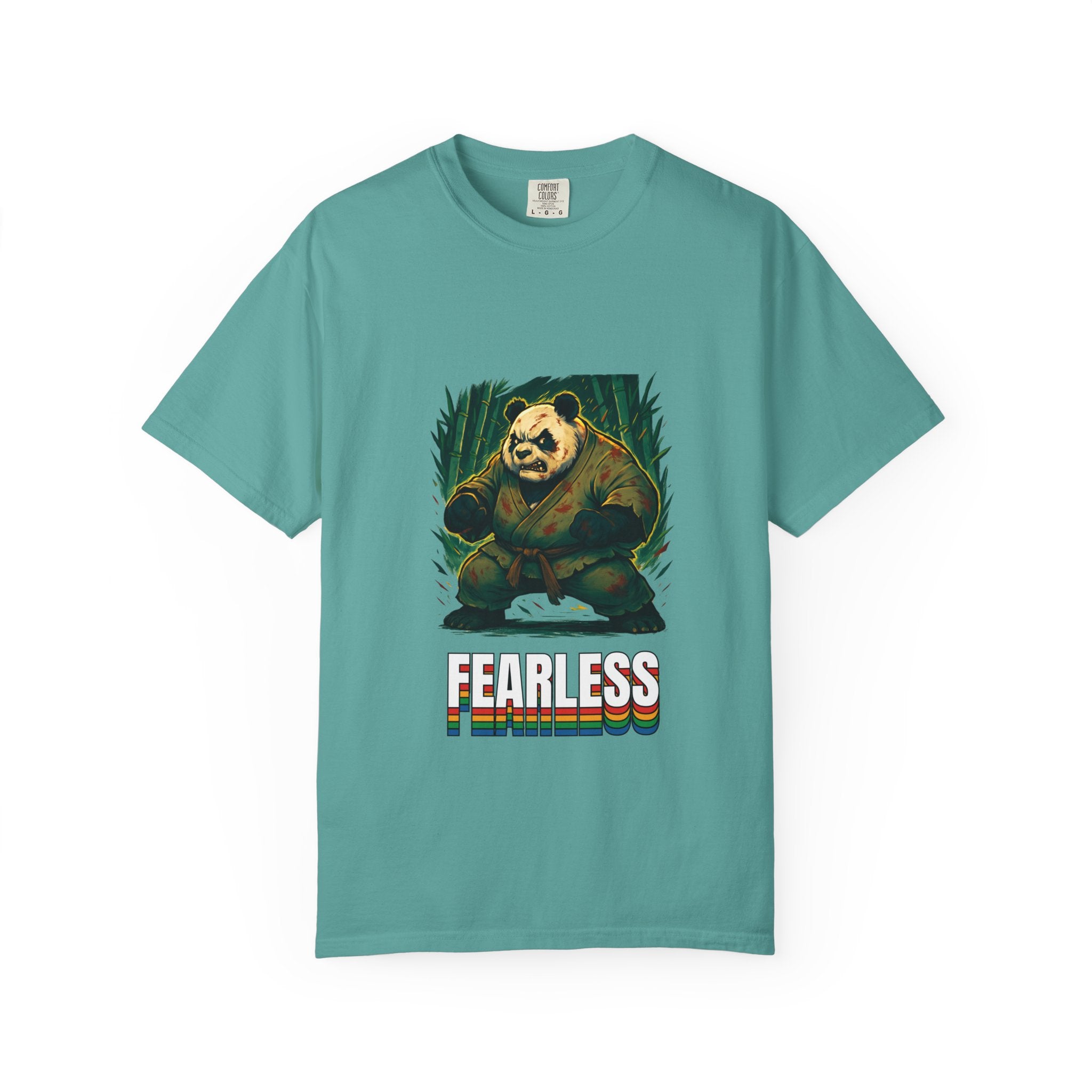 Fearless Panda | Steel Heart Apparel Graphic T-Shirt