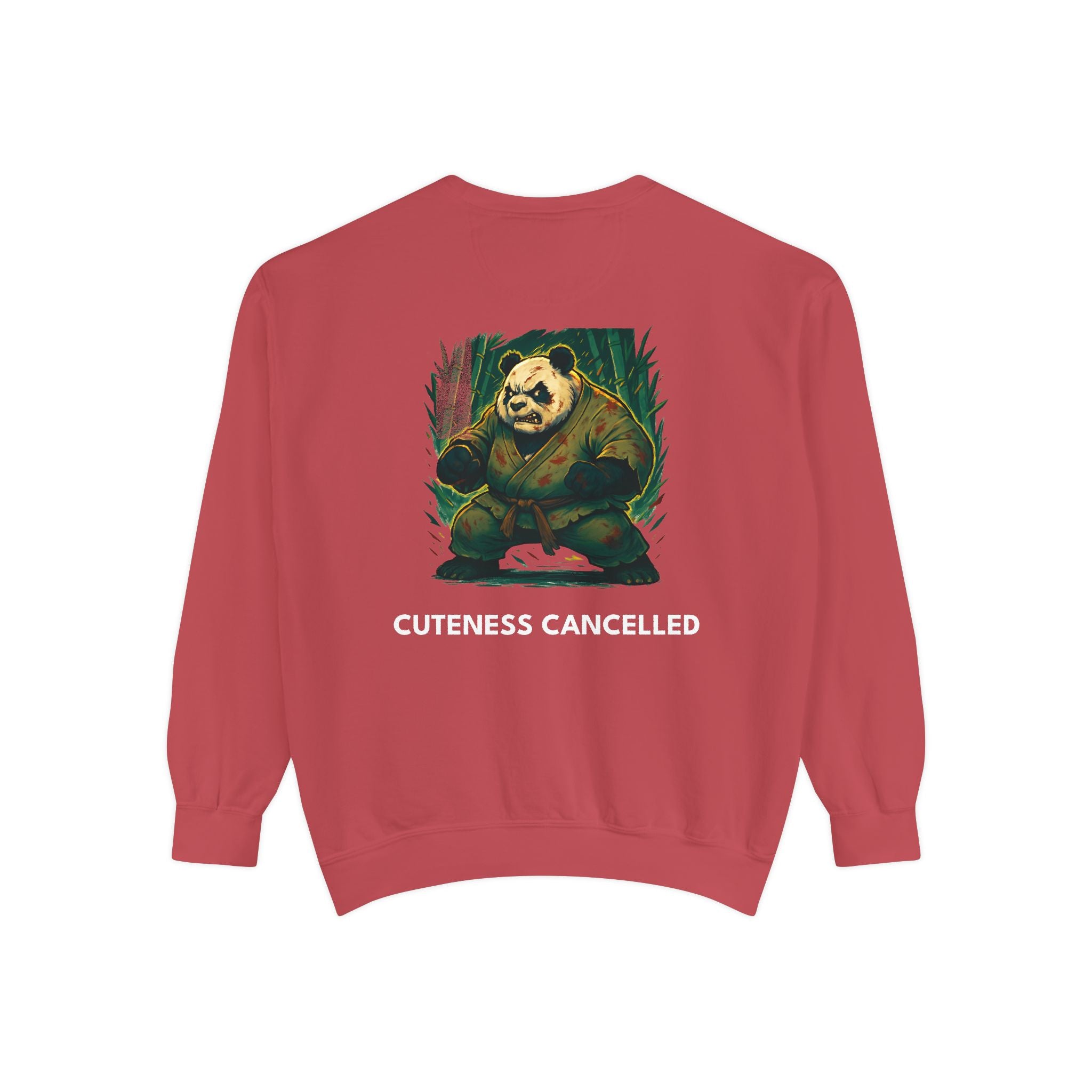 Cuteness Cancelled | Fighting Panda Sweatshirt by Steel Heart Apparel