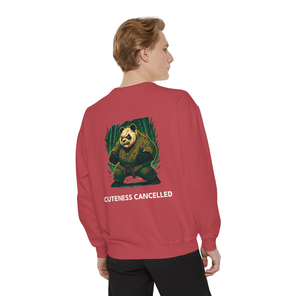Cuteness Cancelled | Fighting Panda Sweatshirt by Steel Heart Apparel