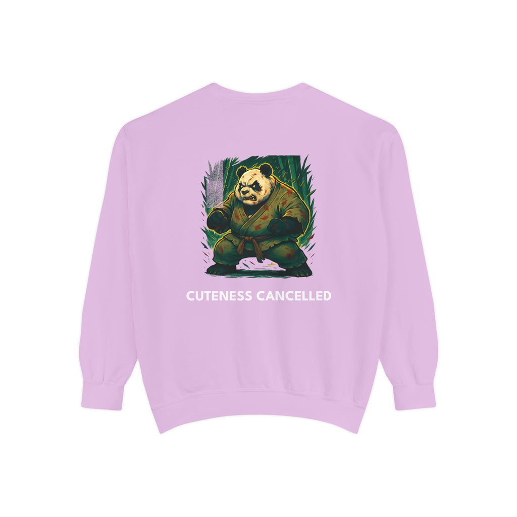 Cuteness Cancelled | Fighting Panda Sweatshirt by Steel Heart Apparel