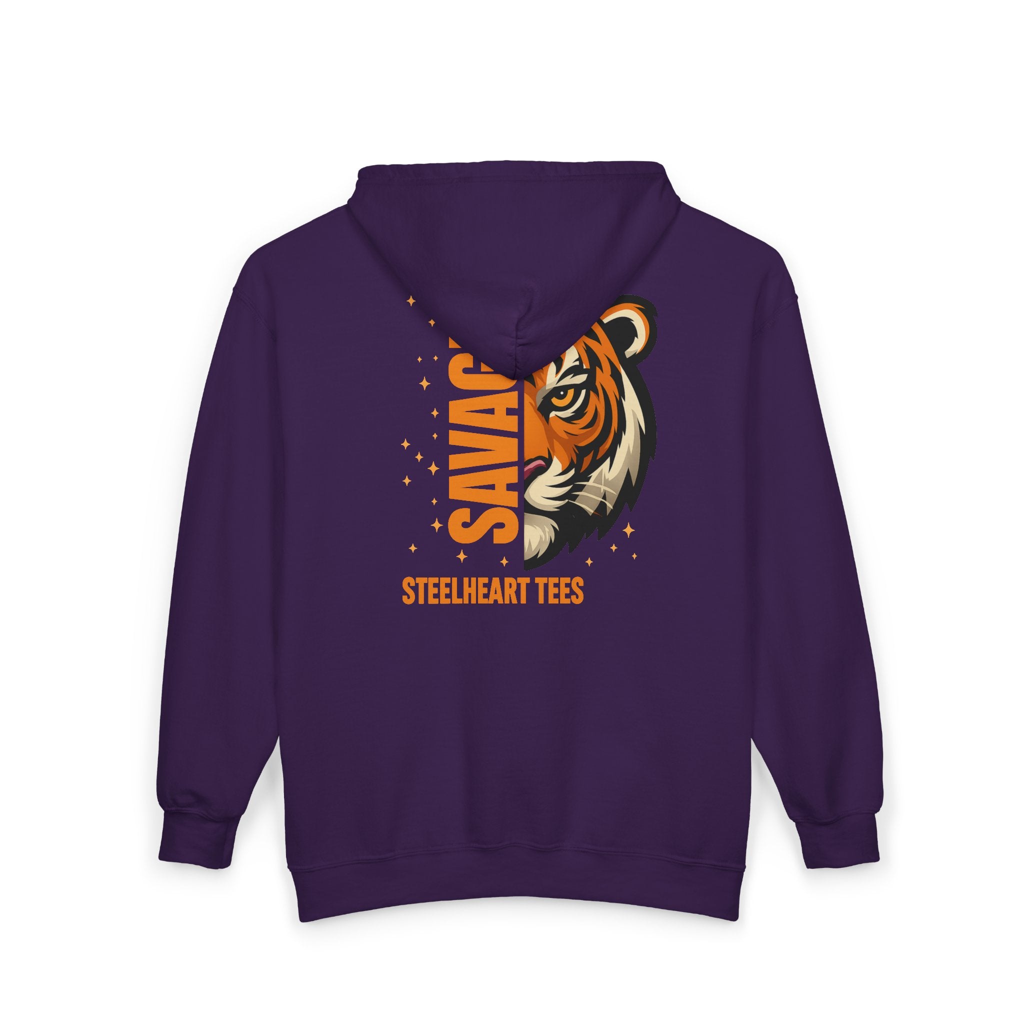 Savage Heart Steel Hoodie Bold Strength. Forged in Fire.