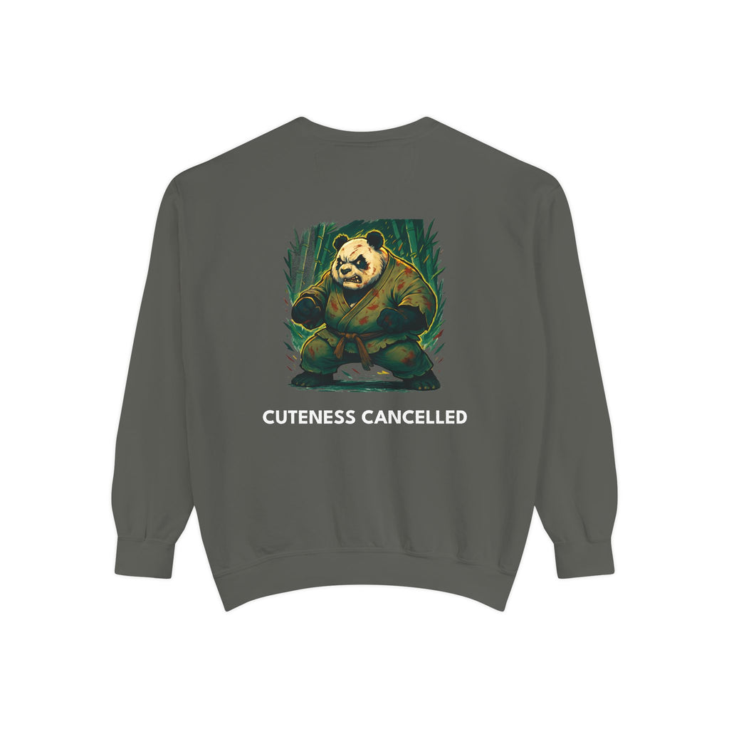 Cuteness Cancelled | Fighting Panda Sweatshirt by Steel Heart Apparel