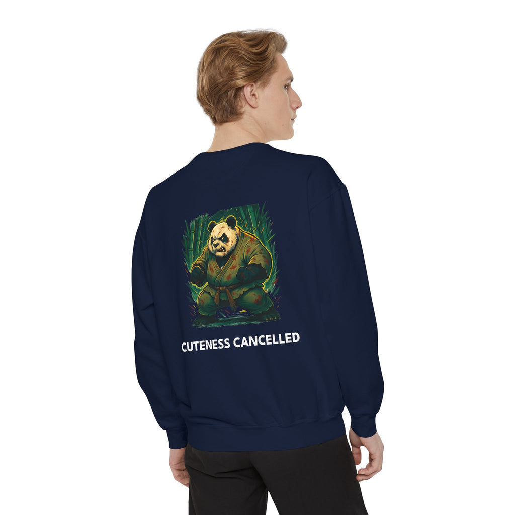 Cuteness Cancelled | Fighting Panda Sweatshirt by Steel Heart Apparel